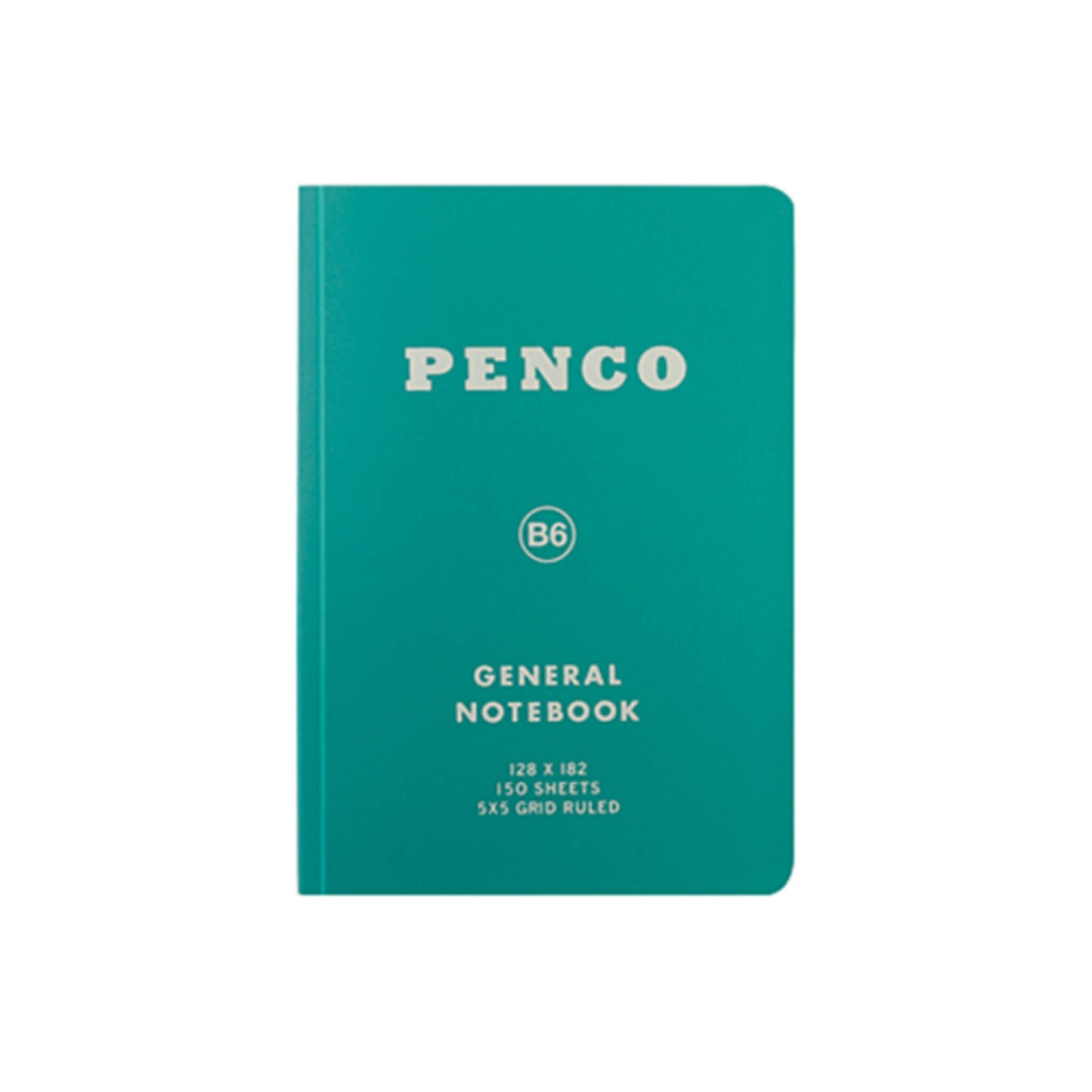 Hightide Penco Soft PP Notebook (Grid, B7) - Green