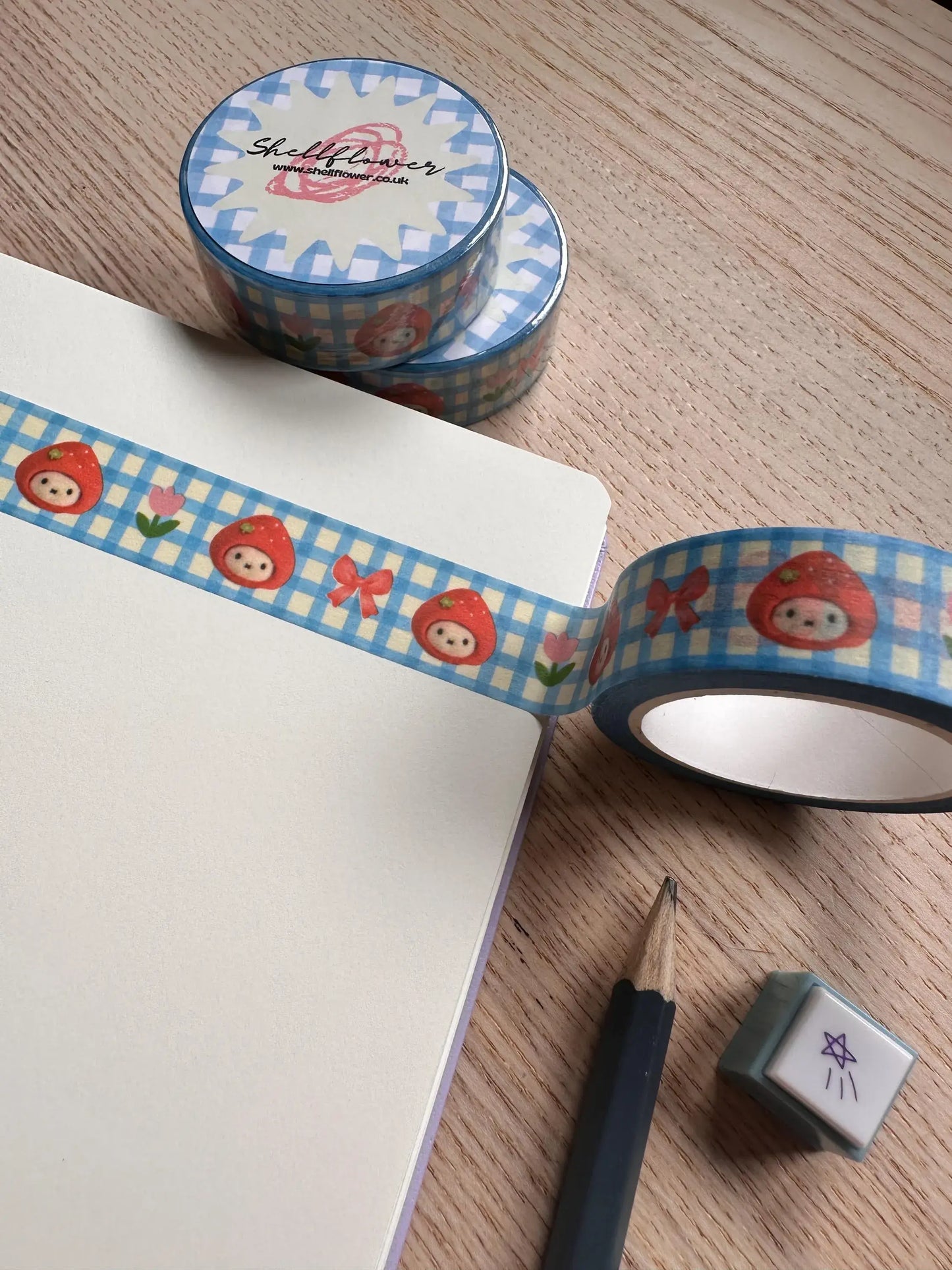 Strawberry Bunny Washi Tape