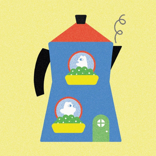 Coffee Pot Mini Card – New Home / Housewarming Card