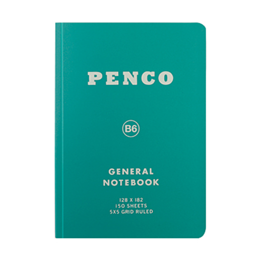 Hightide Penco Soft PP Notebook (Grid, B7) - Yellow