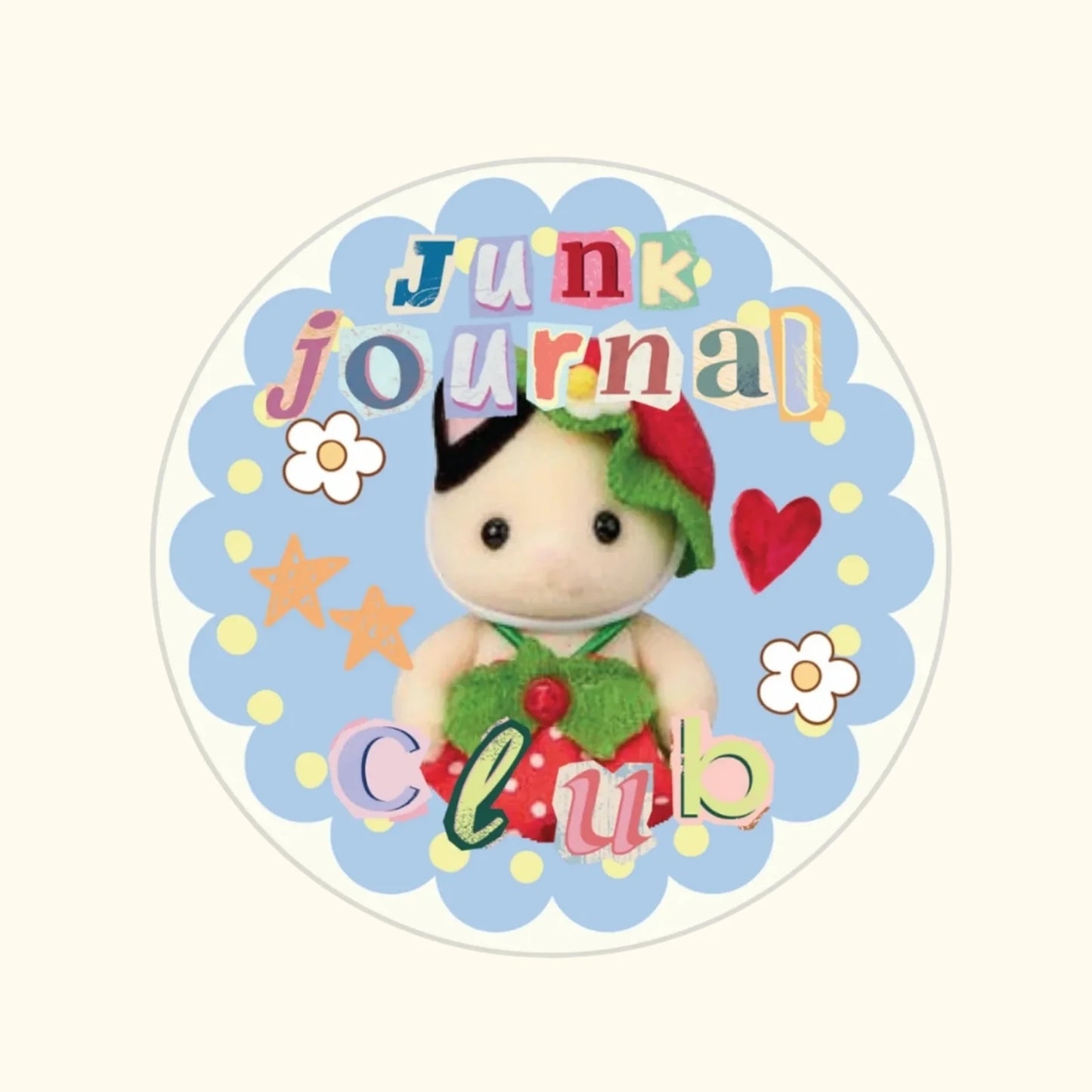 Junk Journal Club sticker