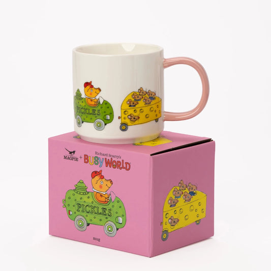 Magpie x Richard Scarry Things That Go Mug