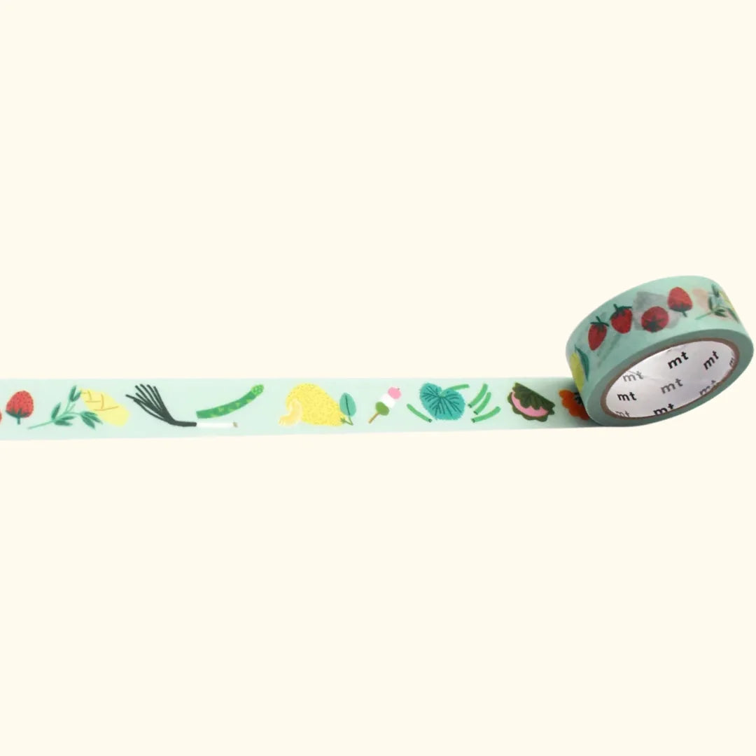mt x Léa Maupetit - Blooming Spring - 15mm Washi Tape