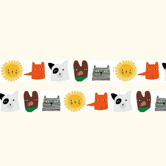mt Artist Series washi tape, Donna Wilson Creatures design