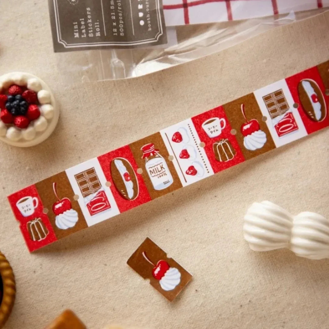 Stamp Marché Label Sticker Packs (80 pieces)