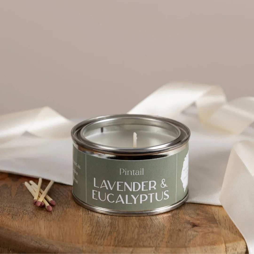 Lavender & Eucalyptus Scented Candle