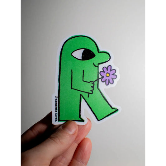Blooming Cute Vinyl Sticker