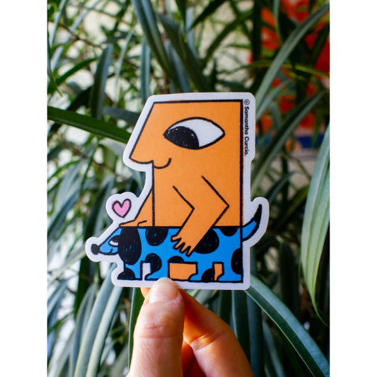 Floof and Friend Vinyl Sticker