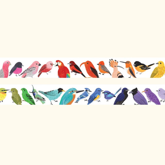 Bird Rainbow Washi Tape
