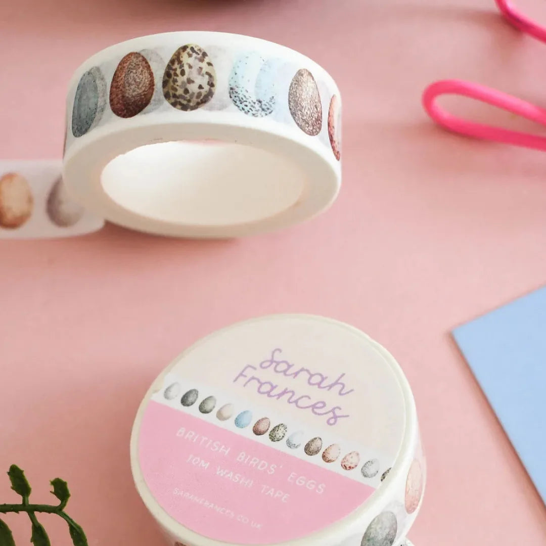 British Birds' Eggs Washi Tape