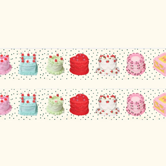 Cake washi tape