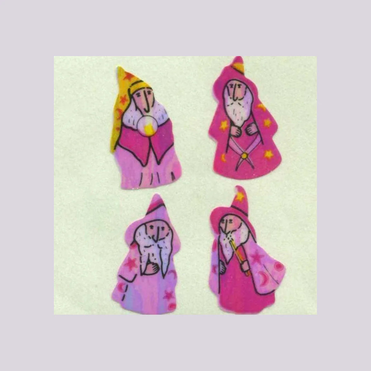Stickermagic Pearlie Wizards Mini Sticker Sheet