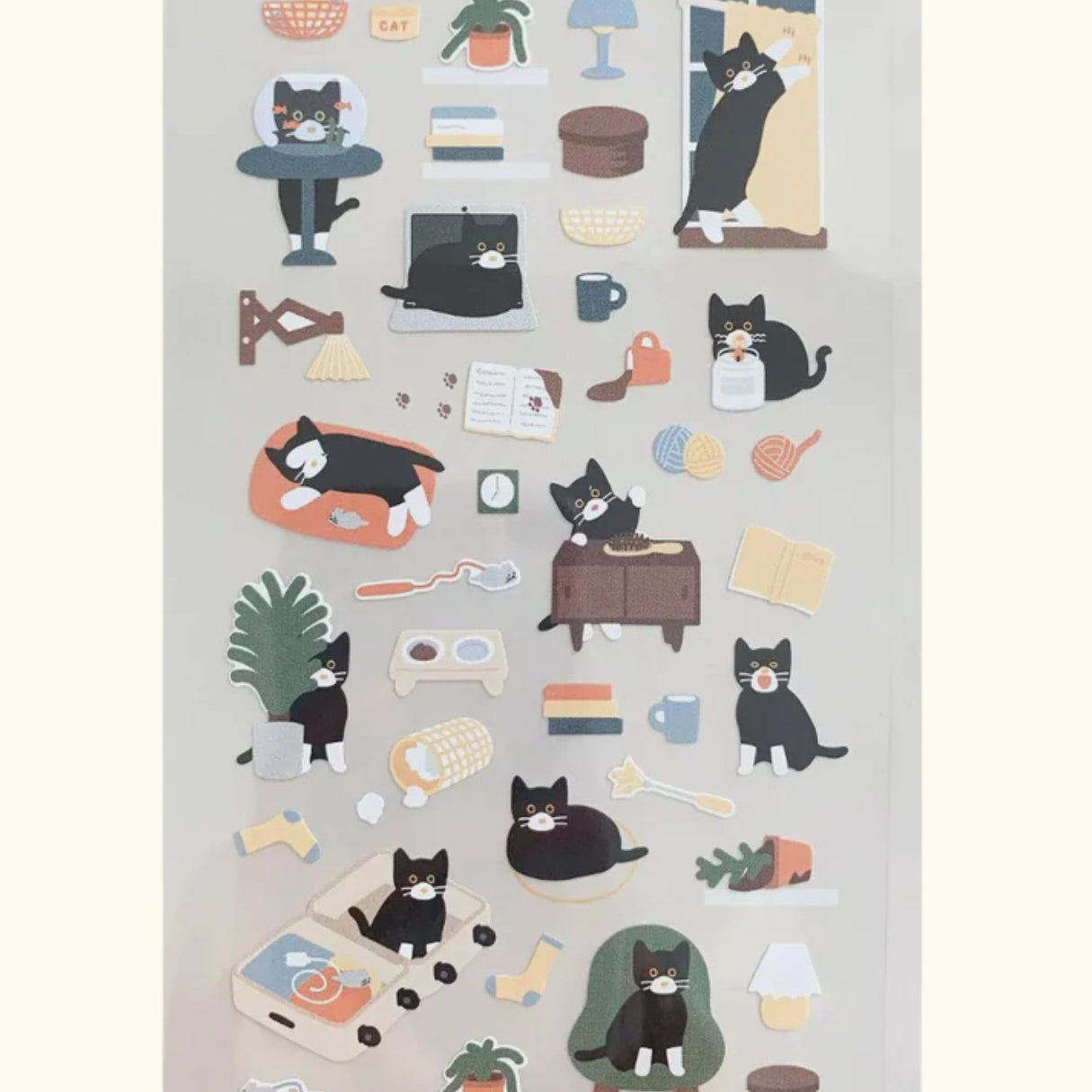 Suatelier Sticker Sheet – Cat's Catch!