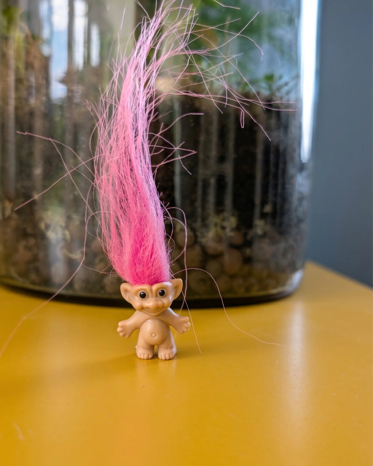 Mini Good Luck Troll Doll