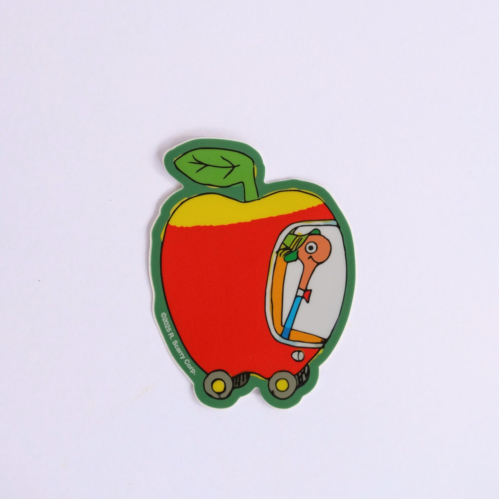 Richard Scarry Lowly Worm sticker