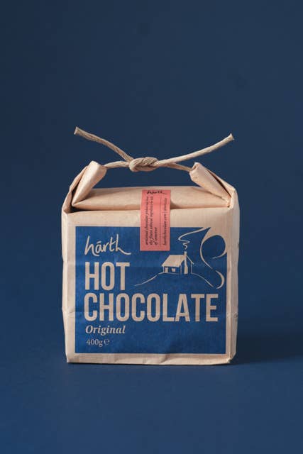Thick Swiss-style drinking chocolate made with organic cocoa