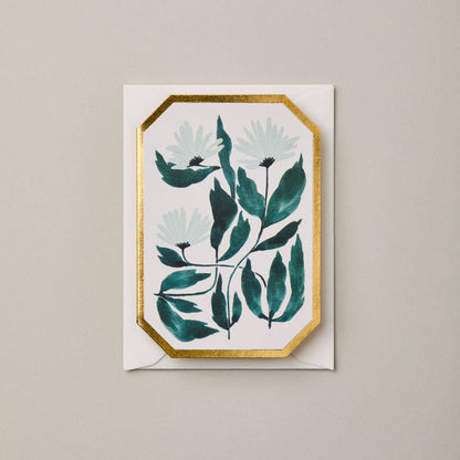 Anastasia Botanical Card - Blank Inside