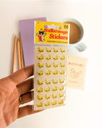 Fuzzy Duckling Mini Sticker Sheet