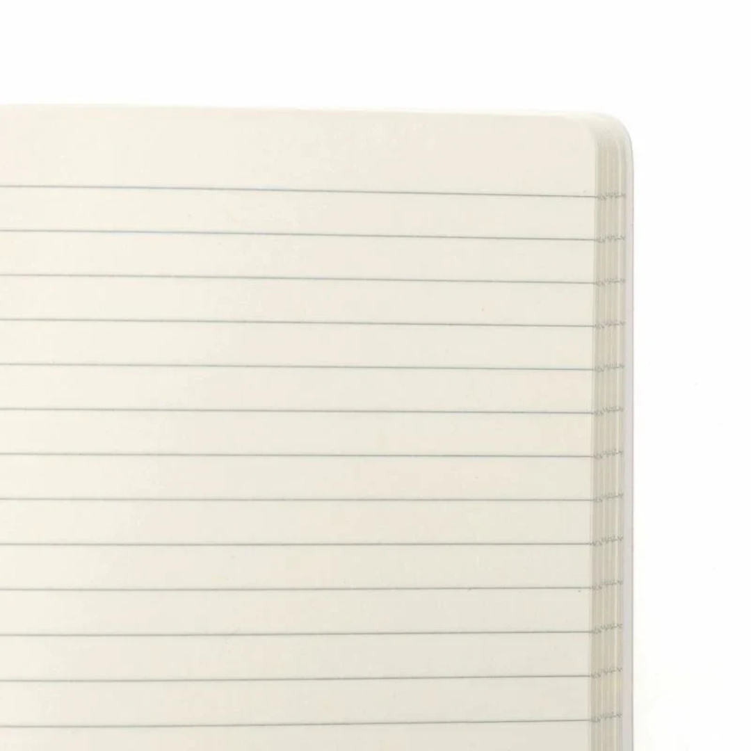 Penco Soft Notebook in A5 Ruled - White