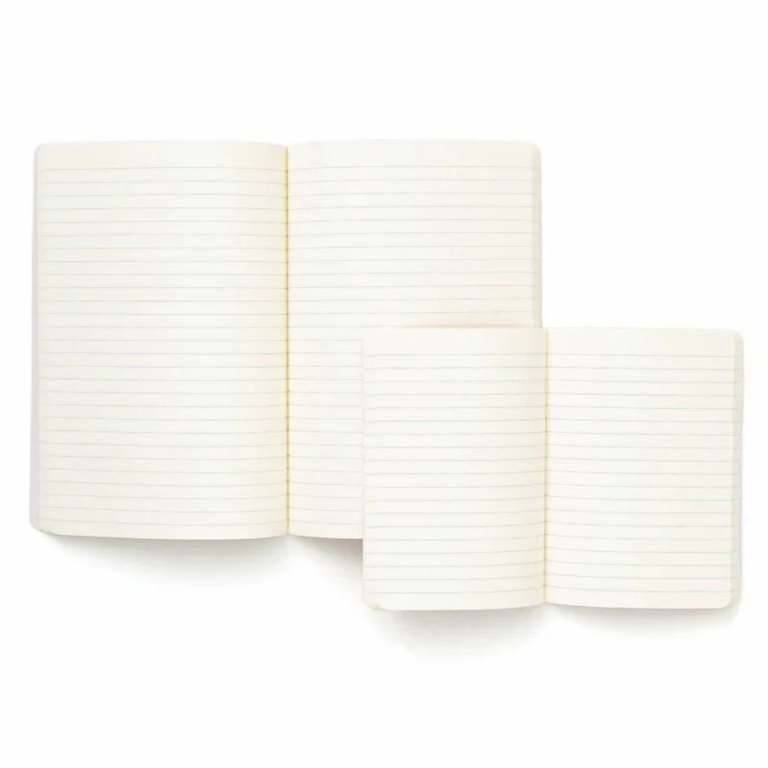 Penco Soft Notebook in A5 Ruled - White