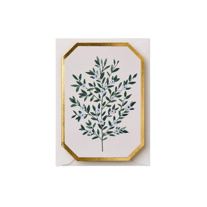 Forget Me Not Botanical - Blank Inside