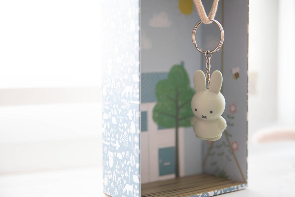 Miffy Classic Keyring – Eucalyptus Green – 6cm