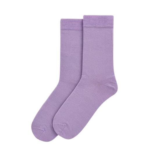 Merino Socks in Parma Violet
