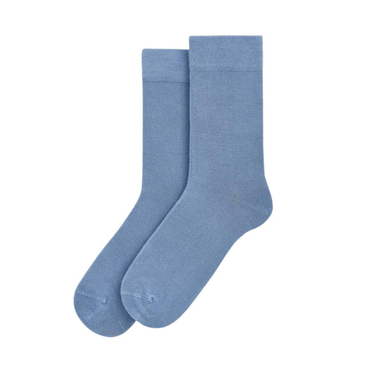 Bamboo Socks in Morning Blue