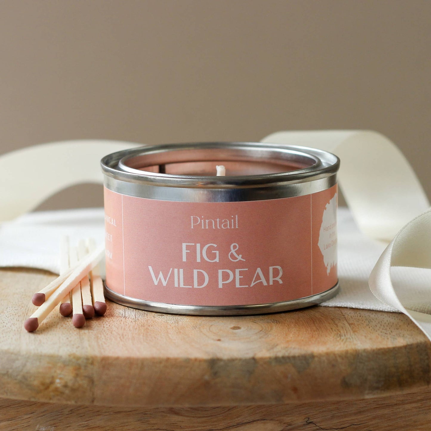 Fig & Wild Pear Candle in Paint Pot Tin