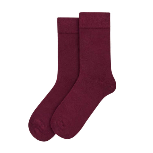 Bamboo Socks in Dark Plum