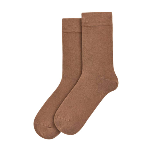 Bamboo Socks in Biscuit Beige