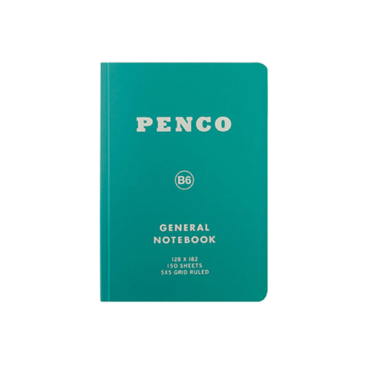 Hightide Penco Soft PP Notebook (Grid, B7) - Green