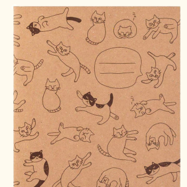 Midori Notebook A5 – Cats