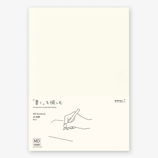 MD Notebook A5, blank pages – Midori