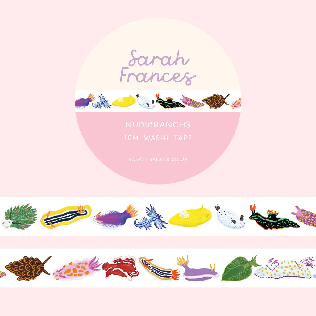 Nudibranchs Washi Tape