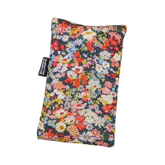 Liberty Fabric Mini Hot Water Bottle - Thorpe Tana Mustard