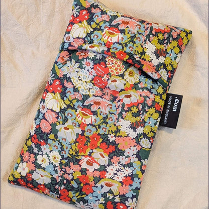 Liberty Fabric Mini Hot Water Bottle - Thorpe Tana Mustard