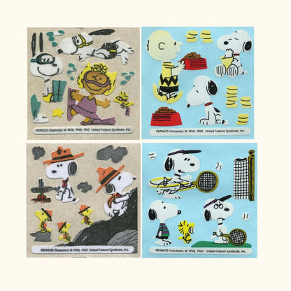 Peanuts Scenes Sticker Sheet (Various designs)