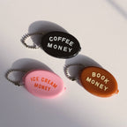 Retro bag charms and keychains