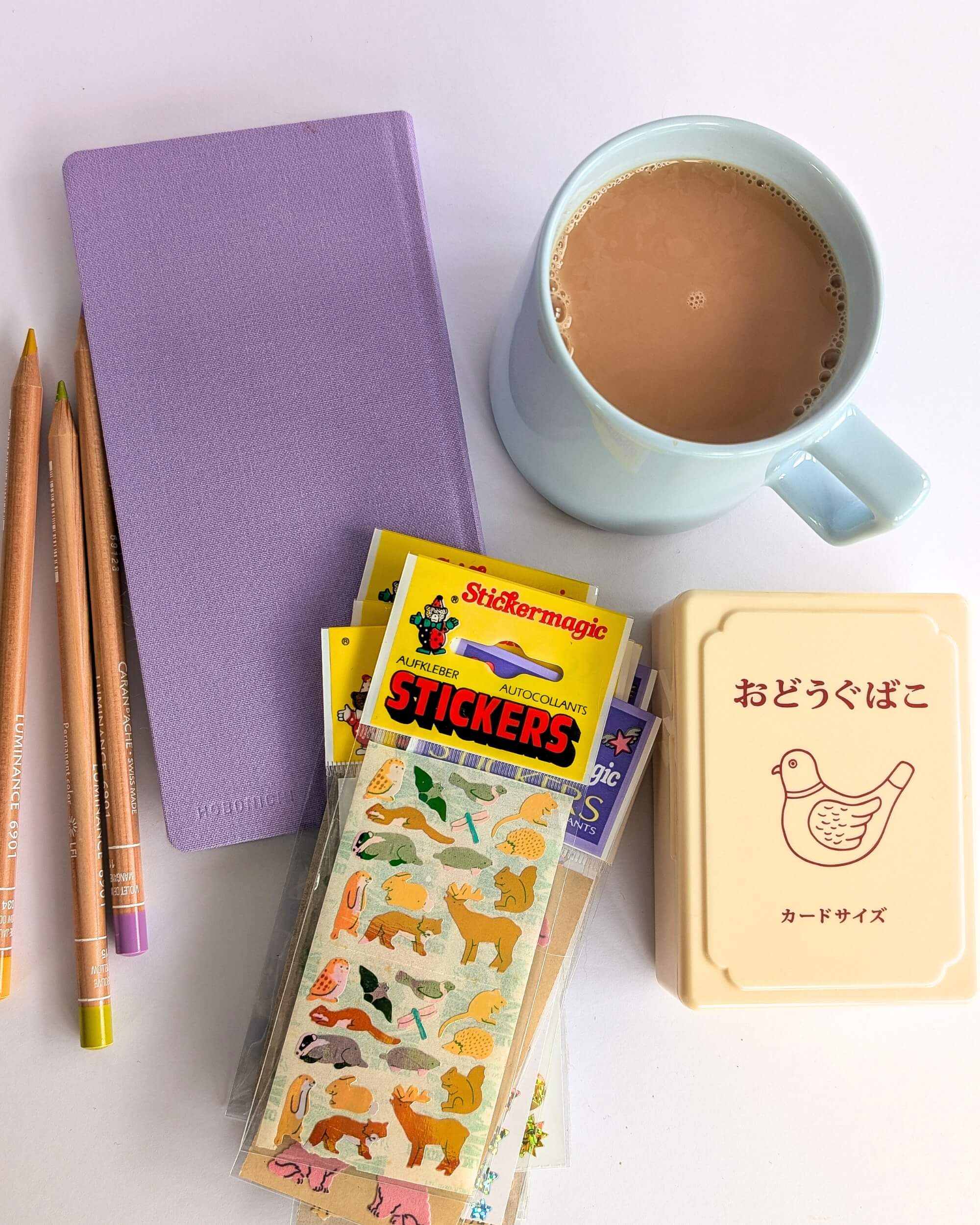 Shiny Forest Friends Mini Sticker Sheet