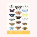 British Butterfly Stickers