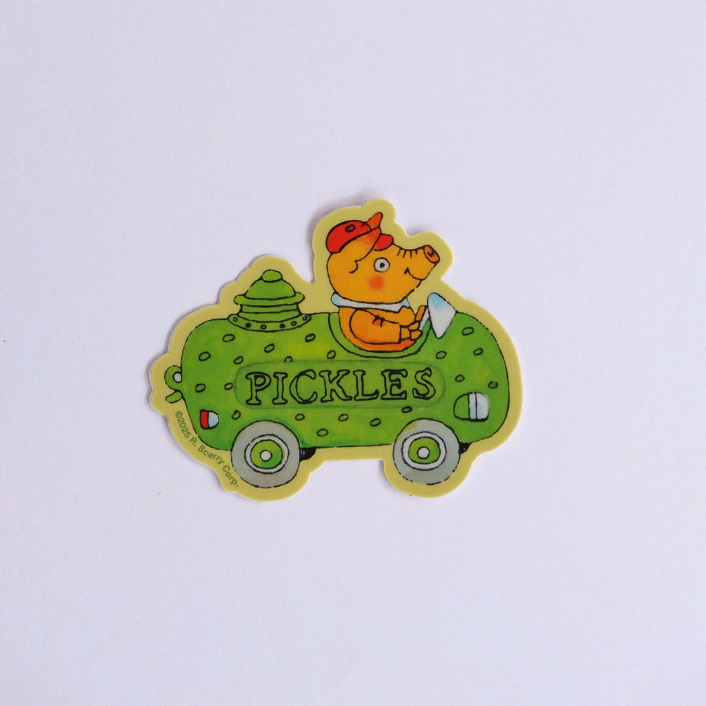 Pickle Car Sticker from Subject to change