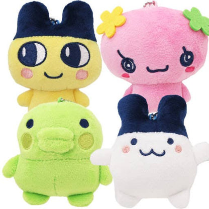 Kuchipatchi Tamagotchi plush keychain group shot