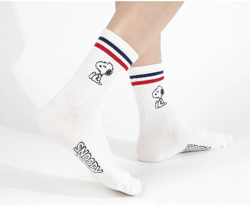 Snoopy Socks – Snoopy & Charlie Brown Novelty Crew Socks