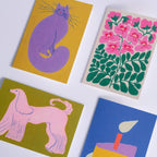 collection of greeting card designs from evermade
