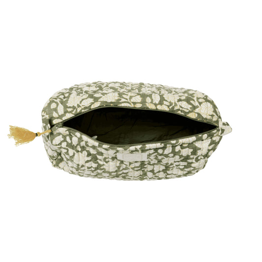 Bonheur du Jour Toiletry Bag in Jaya Green