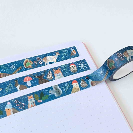 Christmas Birds Washi Tape