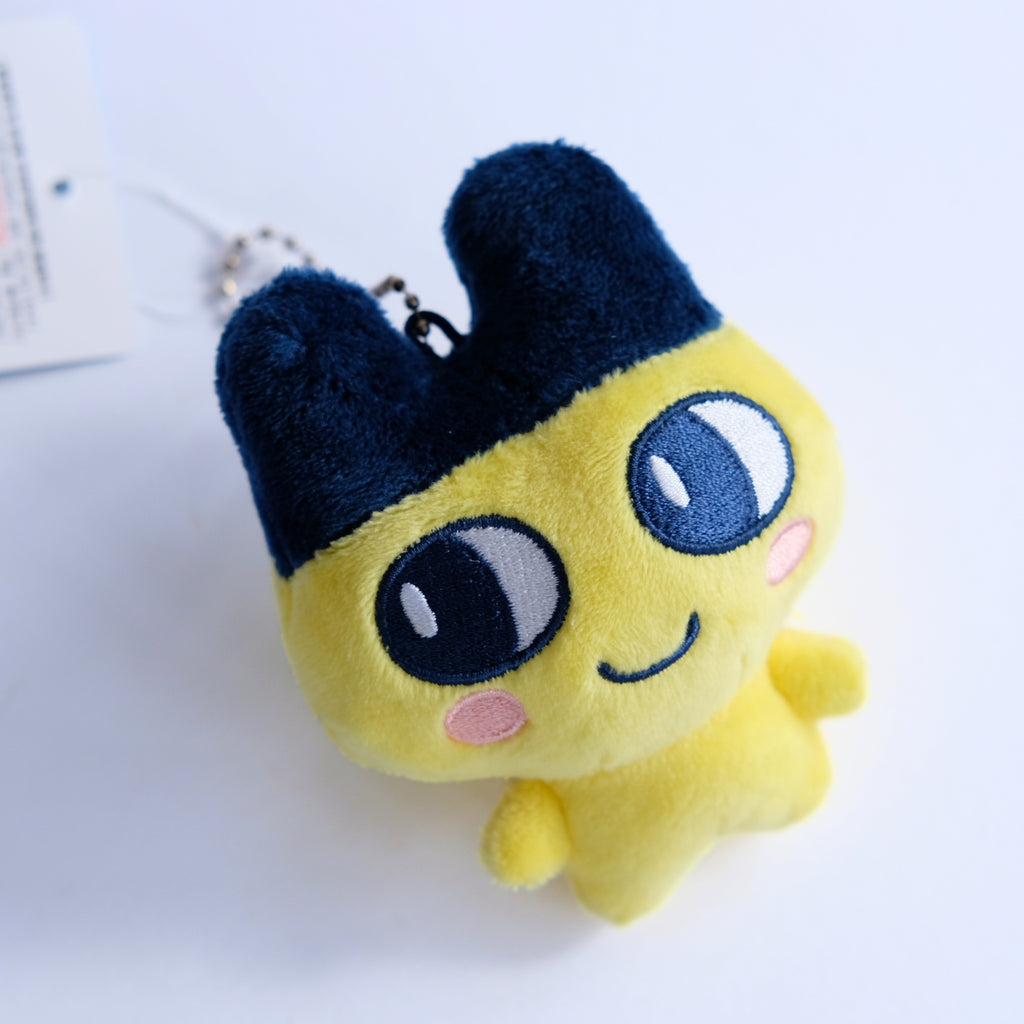 Mametchi Tamagotchi plush keychain front view