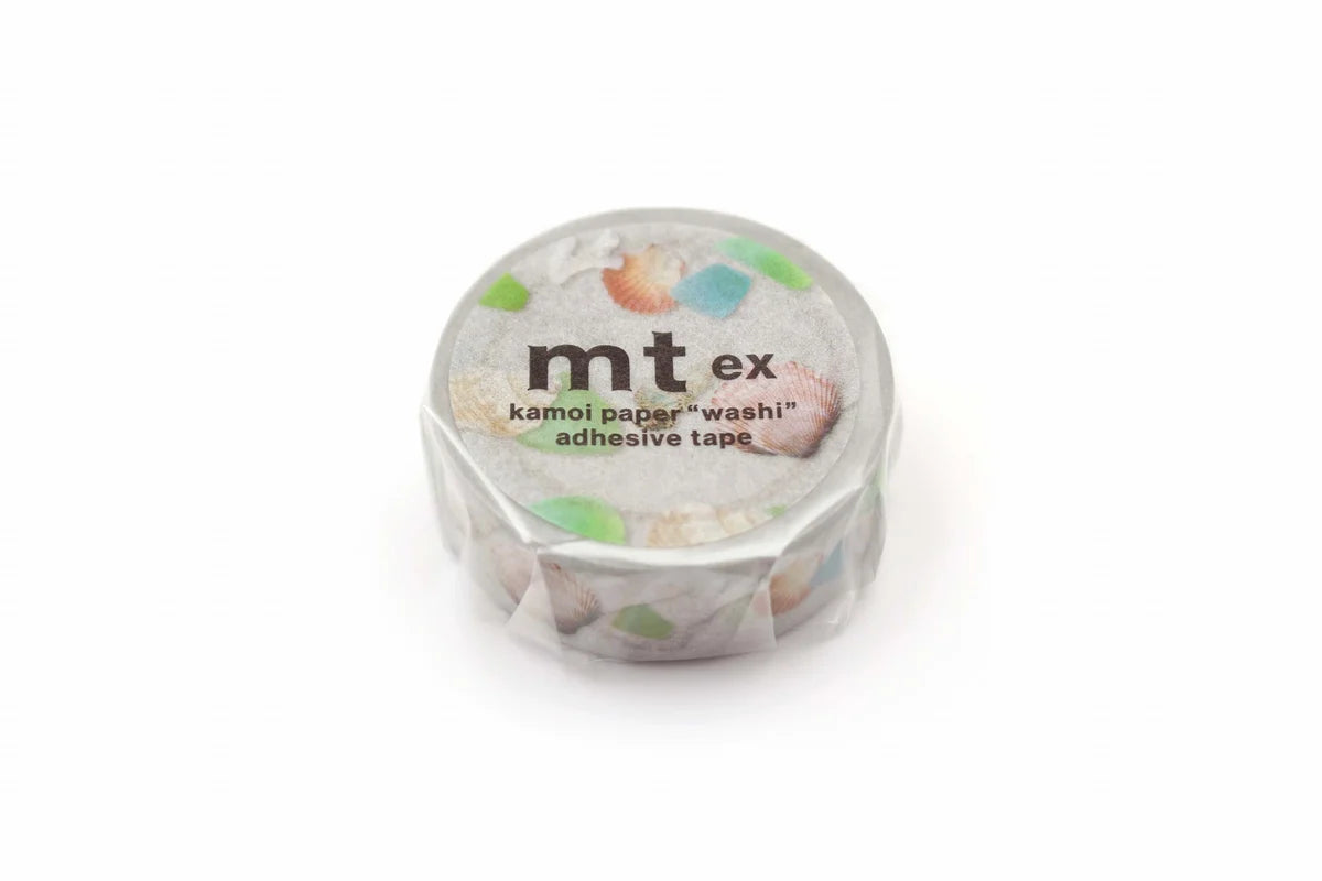 mt Sea Glass and Shells - 15mm Washi Tape