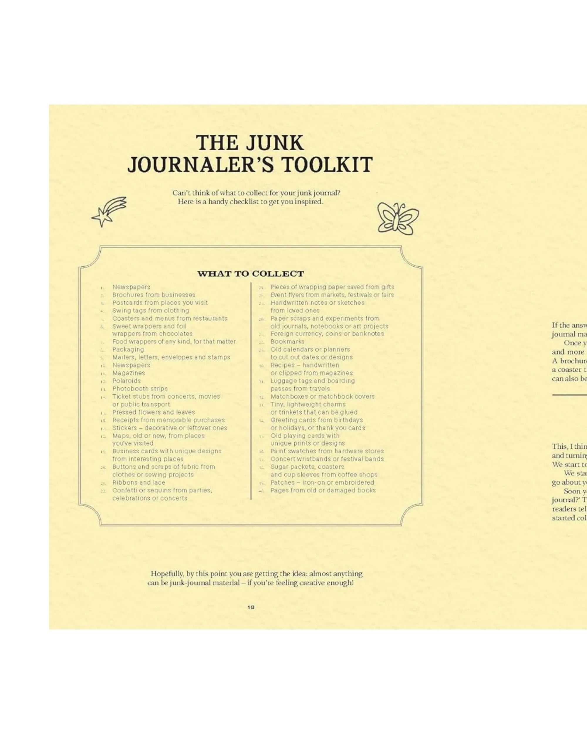A Year of Junk Journaling - 52 Weekly Prompts for Scrapbooking & Creative Journaling